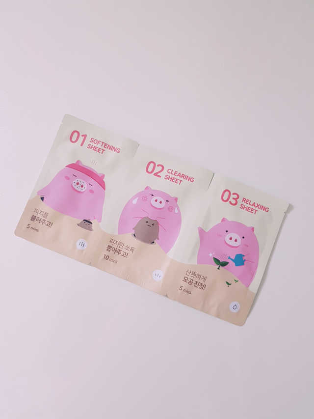미팩토리 3단 돼지코팩 3매입 X 2 리뷰 사진