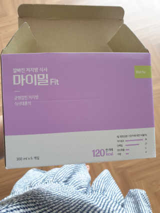 낫띵베럴 잘빠진 저지방 식사 마이밀Fit 말차 6팩 — 5점을 준 리뷰어가 2019년 7월 올린 사용 사진