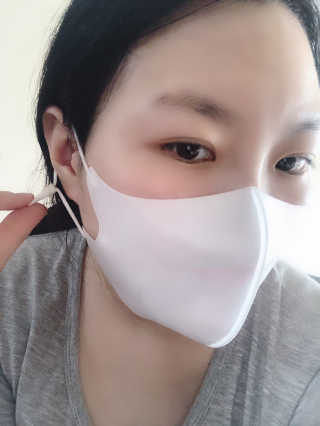 [블루캐롯] 힐링타임 가습마스크 1박스 — 4점을 준 리뷰어가 2019년 7월 올린 사용 사진