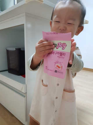 락토조이 구미젤리 복숭아맛 — 4.5점을 준 리뷰어가 2019년 10월 올린 사용 사진