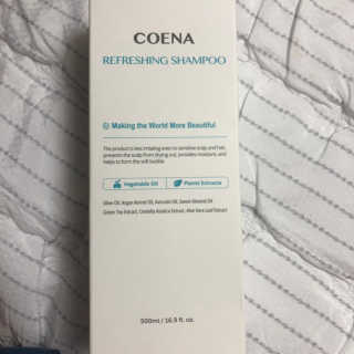 코에나샴푸 500ml — 4.5점을 준 리뷰어가 2019년 7월 올린 사용 사진