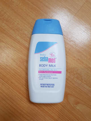 세바메드 베이비 바디밀크 200ml — 5점을 준 리뷰어가 2019년 12월 올린 사용 사진