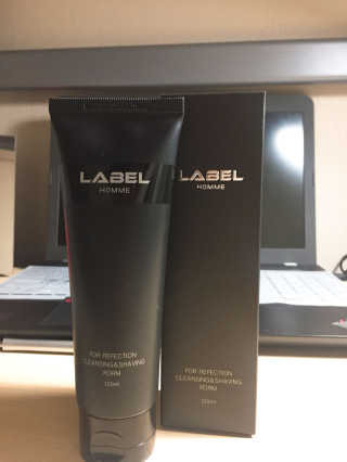 레이블옴므-labelhomme 포 리펙션 클렌징&쉐이빙 폼 — 4점을 준 리뷰어가 2017년 1월 올린 사용 사진