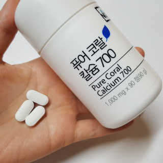 네츄럴굿띵스 퓨어 코랄 칼슘 700 30일분 — 5점을 준 리뷰어가 2018년 5월 올린 사용 사진