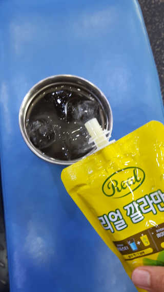 장수농가 리얼깔라만시 — 5점을 준 리뷰어가 2018년 6월 올린 사용 사진