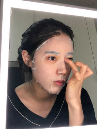 로벡틴 닥터 마스크 시카 — 5점을 준 리뷰어가 2019년 12월 올린 사용 사진