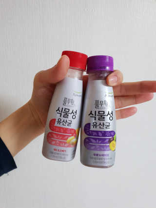 풀무원 식물성유산균 레드앤오메가 + 푸룬앤바이오 — 5점을 준 리뷰어가 2018년 11월 올린 사용 사진