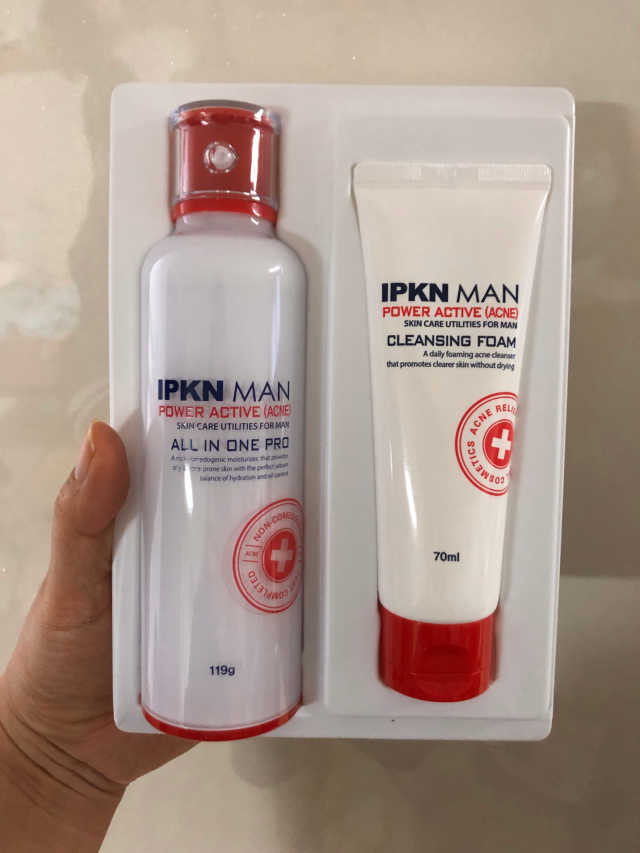 입큰맨  파워 액티브 아크네 올인원 프로 리뷰 사진
