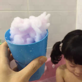 꼬모조이 탱글탱글 구름 콩순이 버블바스 — 5점을 준 리뷰어가 2019년 11월 올린 사용 사진