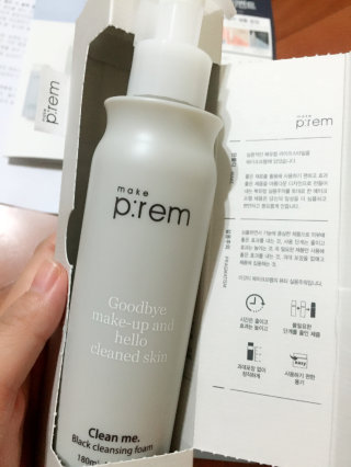 메이크프렘 클린 미 블랙 클렌징 폼 — 4.5점을 준 리뷰어가 2016년 8월 올린 사용 사진