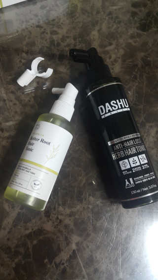 달리프 클로렐라 베러 루트 헤어토닉 100ml — 5점을 준 리뷰어가 2019년 8월 올린 사용 사진
