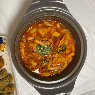 화곡미담 옛날 떡볶이 — 4.5점을 준 리뷰어가 2020년 4월 올린 사용 사진