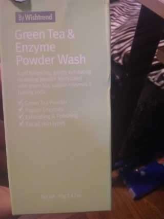 바이 위시트랜드 Green Tea Powder Wash — 5점을 준 리뷰어가 2018년 1월 올린 사용 사진