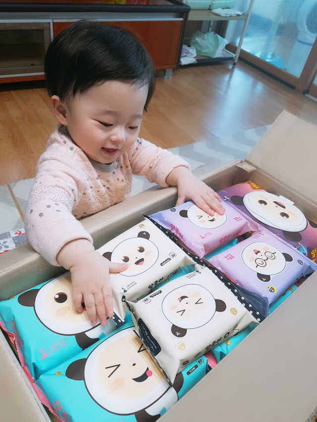 달곰이 물티슈 리뷰 사진