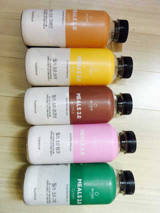 인테이크 밀스 3.0 Trial Kit(보틀형 5종) — 4점을 준 리뷰어가 2017년 4월 올린 사용 사진