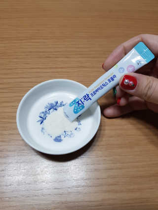 지노바 지락프로바이오틱스포뮬라 — 5점을 준 리뷰어가 2019년 12월 올린 사용 사진