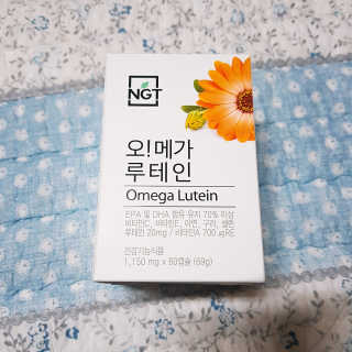 네츄럴굿띵스 오!메가루테인 60일분 — 4점을 준 리뷰어가 2019년 2월 올린 사용 사진