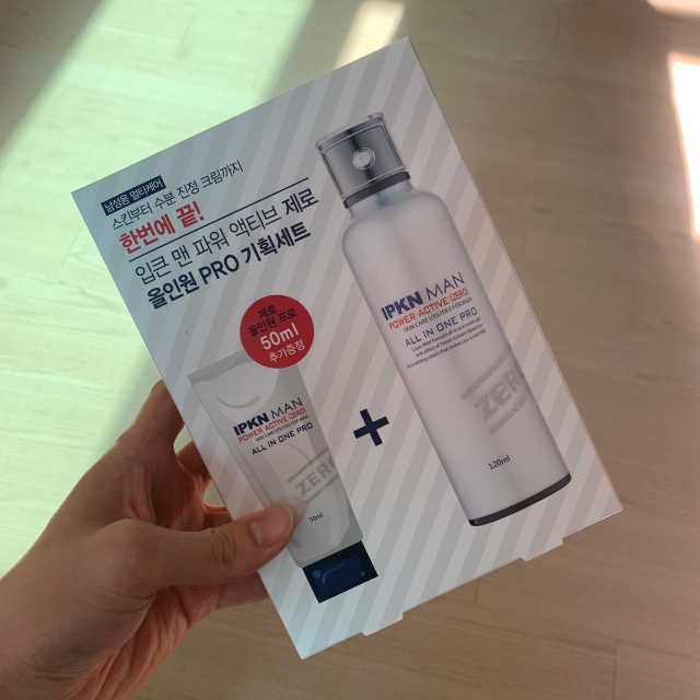 입큰맨 파워 액티브제로 올인원 프로 리뷰 사진