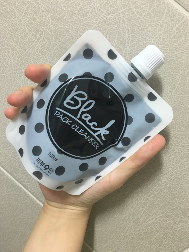 피부9단 블랙팩 클렌저 리뷰 사진