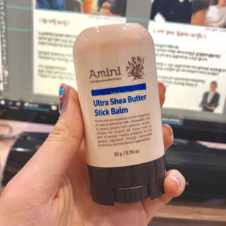 아미니 울트라 시어 버터 스틱 밤 — 4점을 준 리뷰어가 2019년 1월 올린 사용 사진