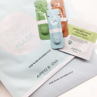 아이뽀 모든 피부 타입을위한 AIPPO Expert Hydrating Mask — 5점을 준 리뷰어가 2018년 3월 올린 사용 사진