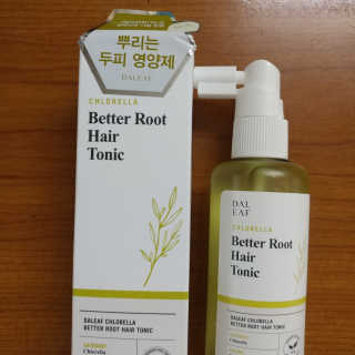 달리프 클로렐라 베러 루트 헤어토닉 100ml — 4점을 준 리뷰어가 2020년 1월 올린 사용 사진