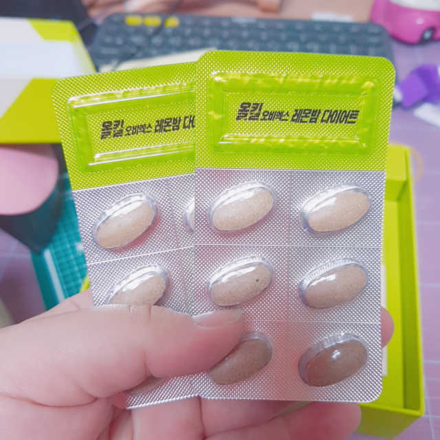 올킬 오비엑스 레몬밤 다이어트 리뷰 사진