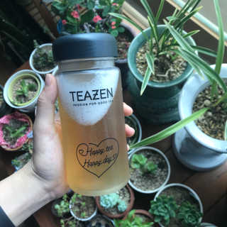 티젠 레몬밤 + 마이보틀 — 4점을 준 리뷰어가 2018년 7월 올린 사용 사진