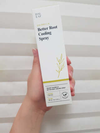 달리프 클로렐라 베러 루트 쿨링 스프레이 100ml — 5점을 준 리뷰어가 2019년 5월 올린 사용 사진