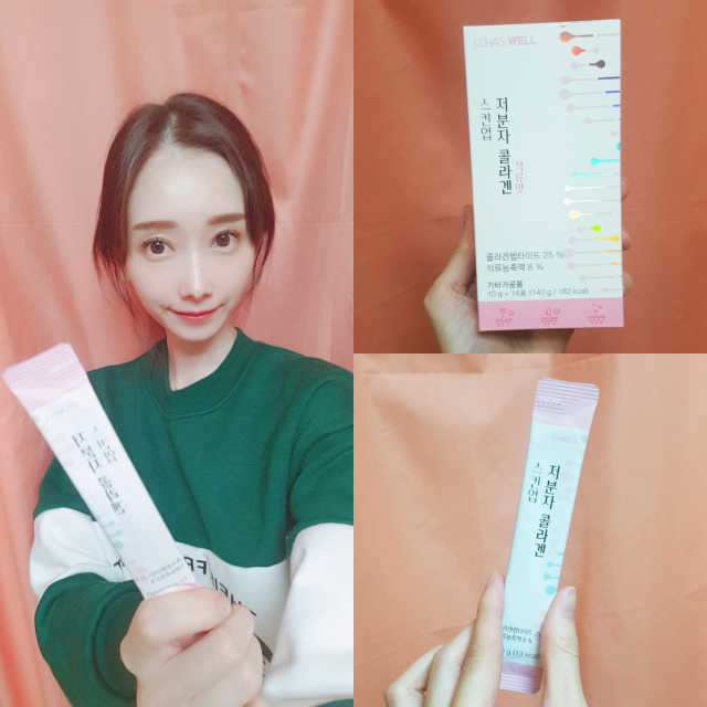 스킨업 저분자 콜라겐 석류맛 리뷰 사진