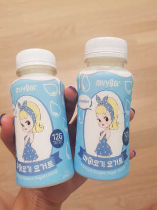 마이요기 요거트 — 3점을 준 리뷰어가 2019년 7월 올린 사용 사진