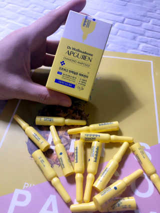 닥터웰메이드원 압구지엔 다이아몬드 링거앰플 — 4점을 준 리뷰어가 2019년 1월 올린 사용 사진