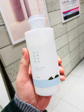 라운드랩 1025 독도 로션 200ml — 4점을 준 리뷰어가 2018년 1월 올린 사용 사진