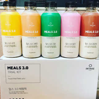 인테이크 밀스 3.0 Trial Kit(보틀형 5종) — 4점을 준 리뷰어가 2017년 4월 올린 사용 사진