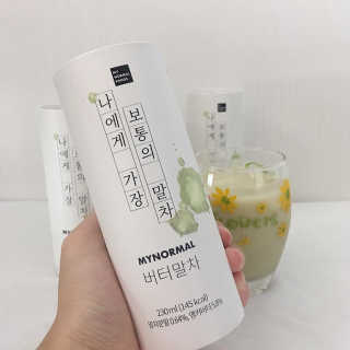 마이노멀 버터말차 - 방탄말차 6개입 — 4.5점을 준 리뷰어가 2019년 10월 올린 사용 사진