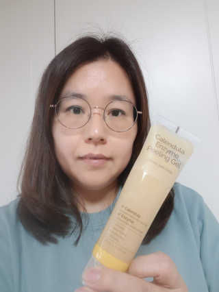타임인네이처 [더메디닥터] 카렌듈라 엔자임 필링젤 — 5점을 준 리뷰어가 2019년 3월 올린 사용 사진