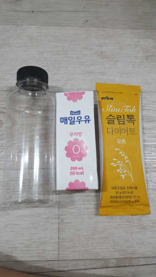 [이롬] 슬림톡 다이어트（오트or깔라만시 랜덤1종） — 5점을 준 리뷰어가 2019년 5월 올린 사용 사진