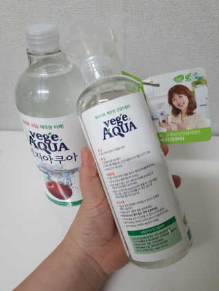 베지아쿠아 475ml + 리필 1000ml 1Set — 1점을 준 리뷰어가 2019년 10월 올린 사용 사진
