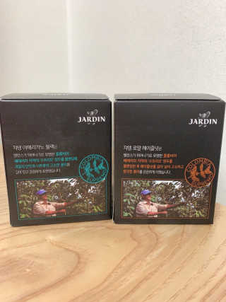 (주)쟈뎅 쟈뎅 에스프레소 스틱 [블랙+헤이즐넛 set] — 5점을 준 리뷰어가 2020년 2월 올린 사용 사진