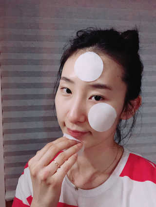 홈메디케어 티트리마스크패드 — 5점을 준 리뷰어가 2018년 5월 올린 사용 사진