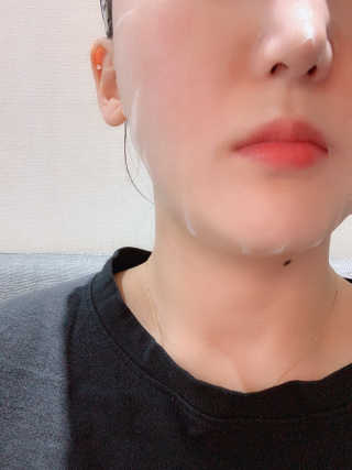 메이베나 1일 1팩 뽑아쓰는 마스크팩 — 5점을 준 리뷰어가 2019년 1월 올린 사용 사진