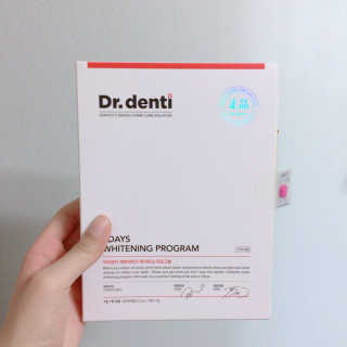 Dr.denti 닥터덴티 치아미백 7days 화이트닝 프로그램 — 3점을 준 리뷰어가 2016년 10월 올린 사용 사진