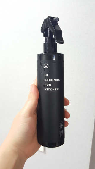 PEACE MOMENT 피스모먼트 인세컨즈포키친 320mL 천연살균소독제 — 4점을 준 리뷰어가 2019년 2월 올린 사용 사진
