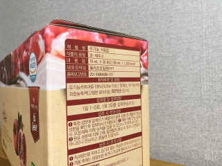 [하이헬스] 정말 진하고 맛있는 유기농 석류즙 30포 — 5점을 준 리뷰어가 2019년 12월 올린 사용 사진