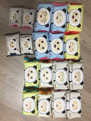 달곰이 물티슈 — 5점을 준 리뷰어가 2017년 4월 올린 사용 사진