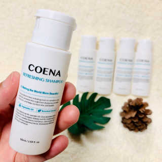 코에나샴푸 자연유래 식물성 코에나 샴푸 50ml — 5점을 준 리뷰어가 2020년 4월 올린 사용 사진