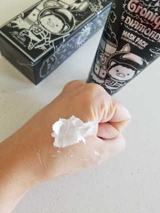 엘리자베카 Elizavecca  LongoLongo Gronique Diamond Mask Pack — 5점을 준 리뷰어가 2019년 5월 올린 사용 사진