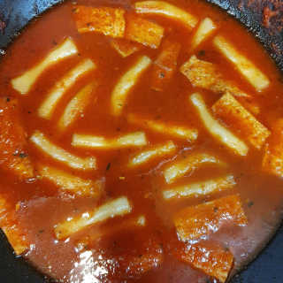 화곡미담 옛날 떡볶이 — 5점을 준 리뷰어가 2020년 2월 올린 사용 사진