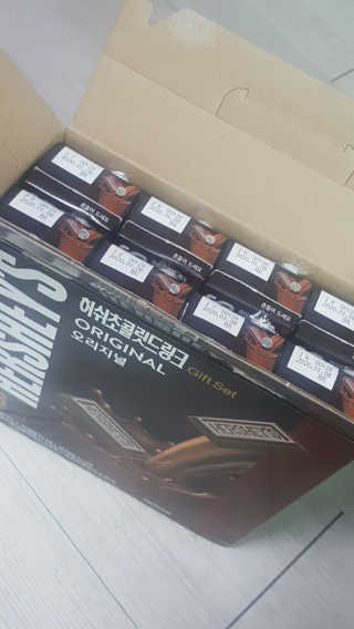 허쉬초콜릿 드링크 허쉬 초콜릿 드링크 선물세트 — 5점을 준 리뷰어가 2019년 11월 올린 사용 사진