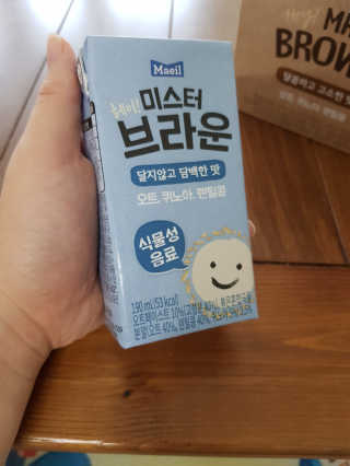헤이미스터브라운 [매일유업] 헤이 미스터브라운 12개입 — 4점을 준 리뷰어가 2019년 8월 올린 사용 사진